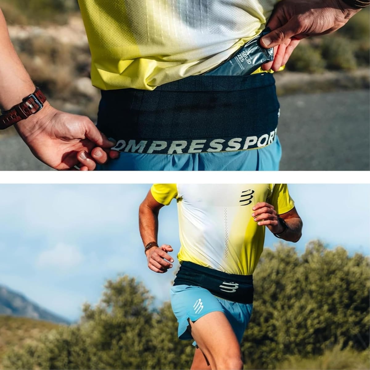 Compressport Free Belt  Black2