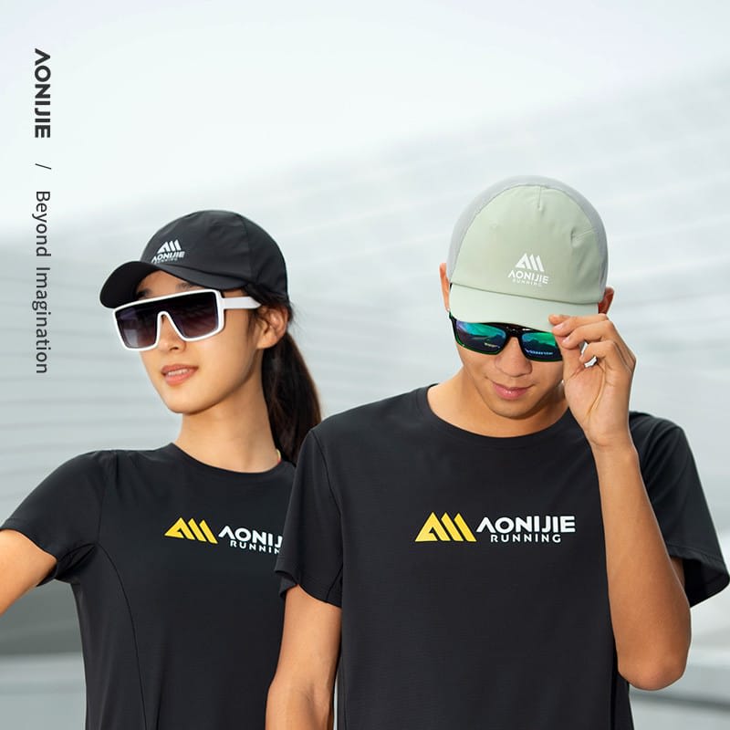 Aonijie Running Gorra de correr1