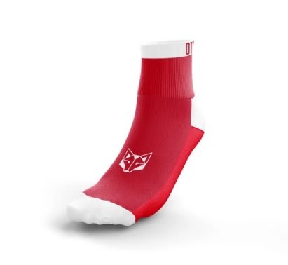 OTSO Media Multideporte Low Cut Red/White1