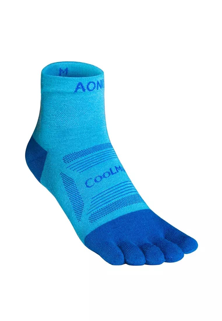 Aonijie Media Trail Toe Celeste/Azul1