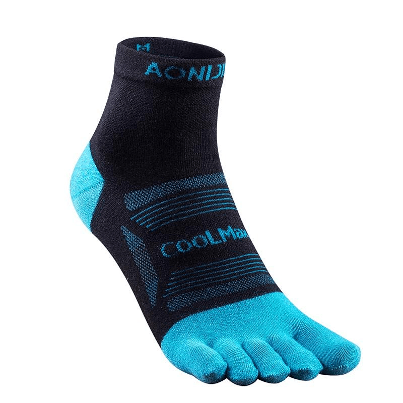 Aonijie Media Trail Toe Black/Blue1