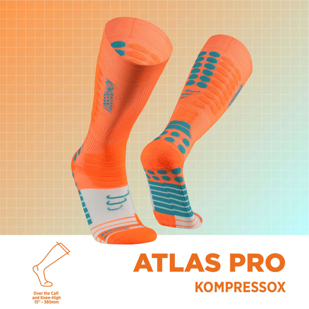Silvera Kompressox Atlas Pro Orange/Turquoise1
