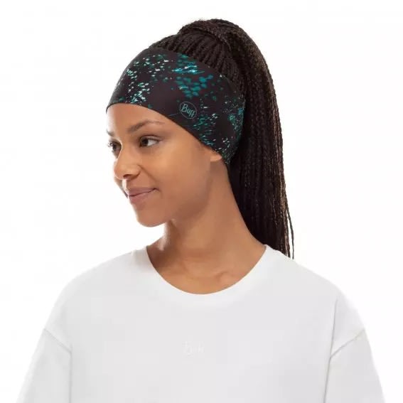 Buff CoolNet UV Headband Speckle Black2
