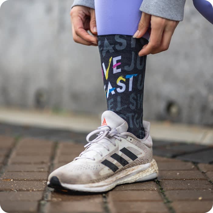 Wabiks Medias Move Fast Negro3