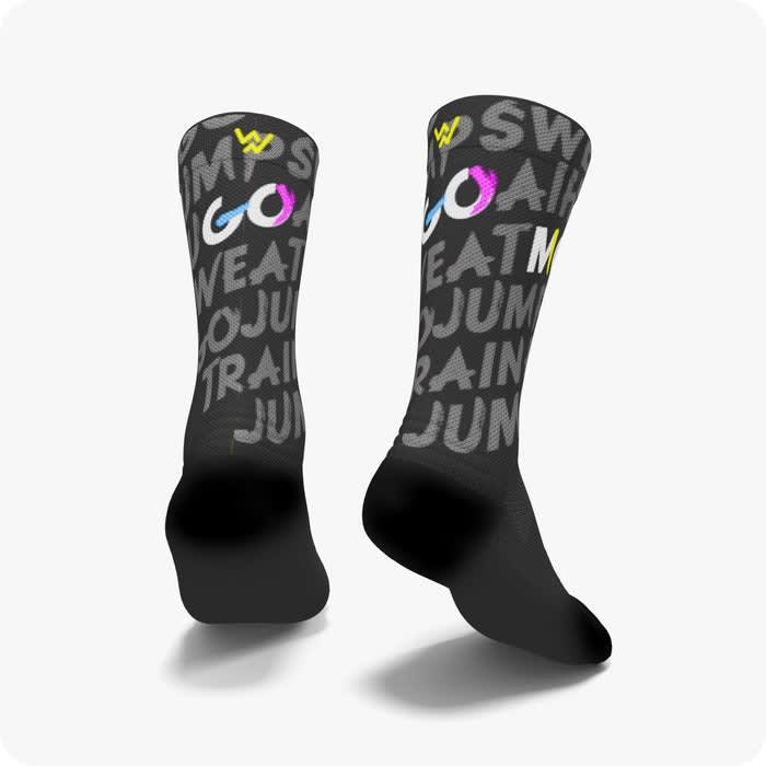 Wabiks Medias Move Fast Negro2