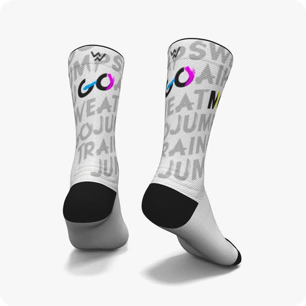 Wabiks Medias Move Fast Blanco2