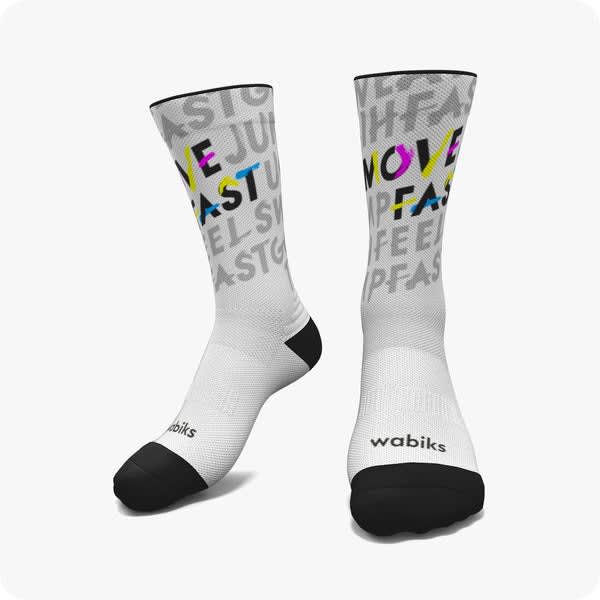 Wabiks Medias Move Fast Blanco1