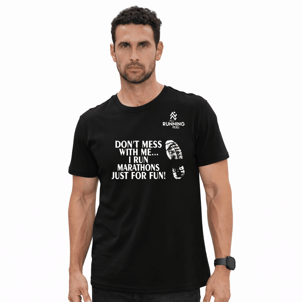 RUNNERS HIGH POLO DON'T MESS WITH ME1