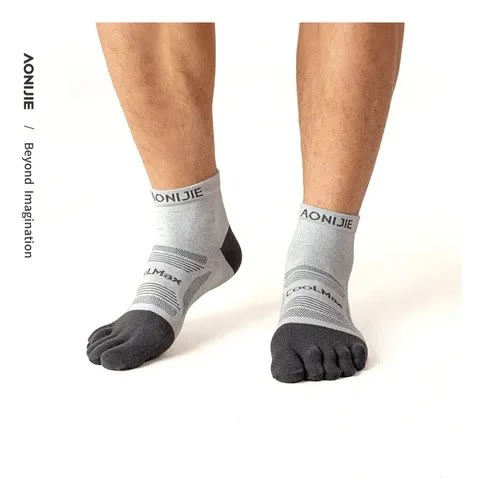 Aonijie Media Trail Toe Blanco/Gris1
