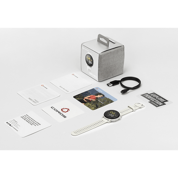 COROS PACE 3 Silicone White3