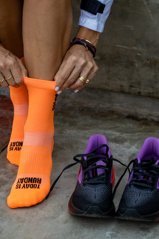 Bunnyhop Medias BHRun Naranja2