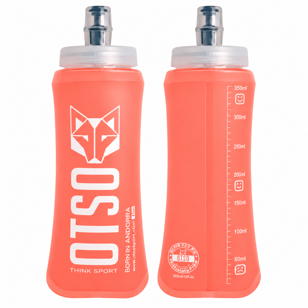 OTSO Botella Blanda Big Cap Orange1