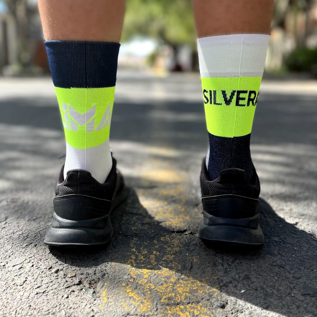 Silvera Medias MML Neon/Azul1
