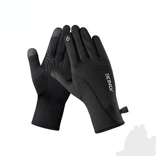 Aonijie Guantes Antideslizantes  Anti-Slip. Negro1