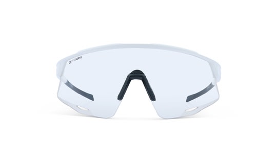 Optic Nerve Eyewear FixieAir Shiny White W Red Mirror3