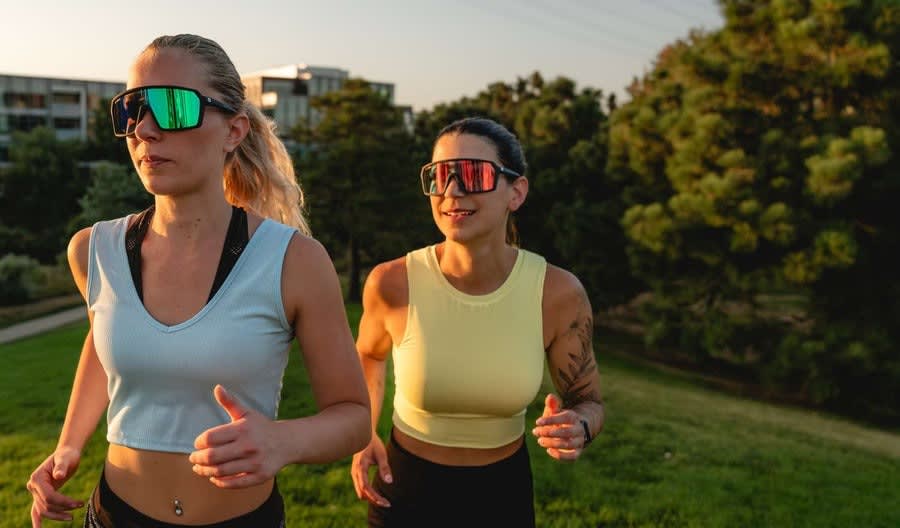 Optic Nerve Phenom Dark Blue with  Brown Lens2