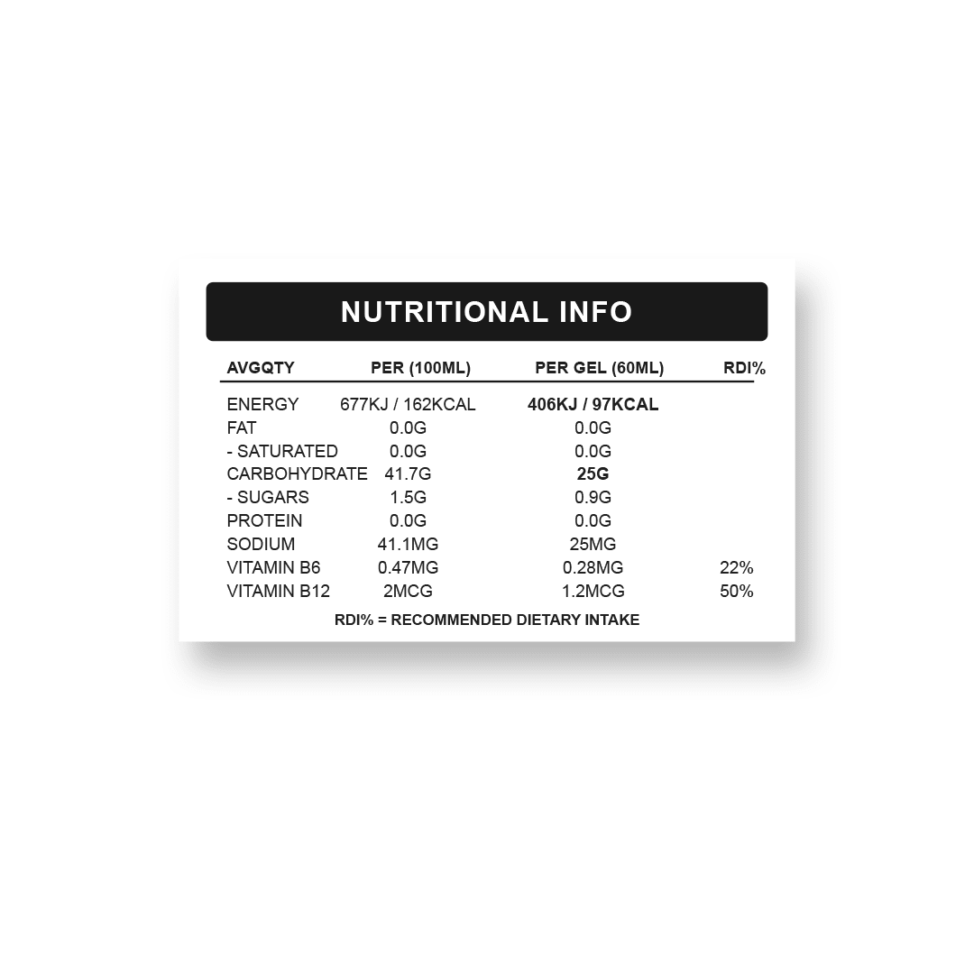 FUEL R Isotonic Gel - RASPBERRY3