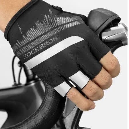 RockBros Guantes S247 de medio dedo3