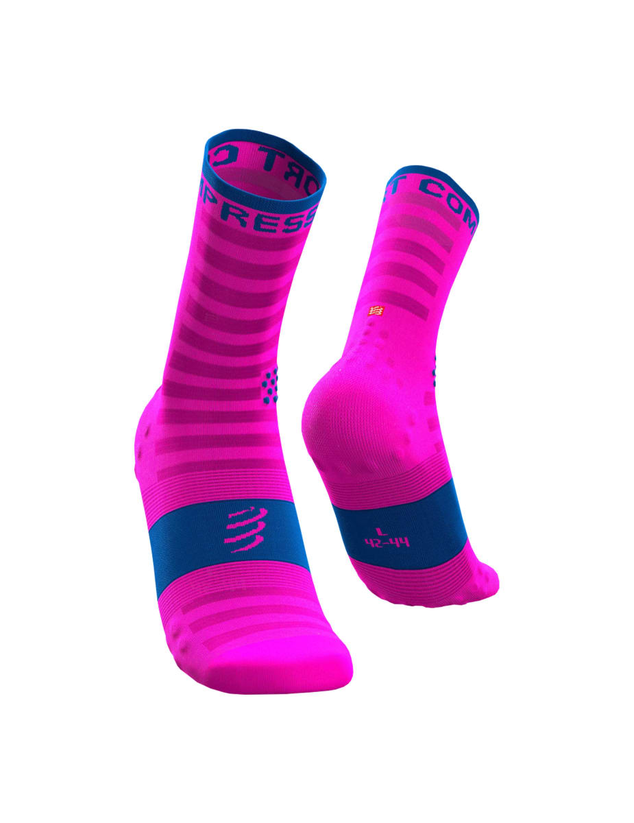 Compressport Pro Racing Socks ULTRALIGHT v3.0 - Fluo Pink1