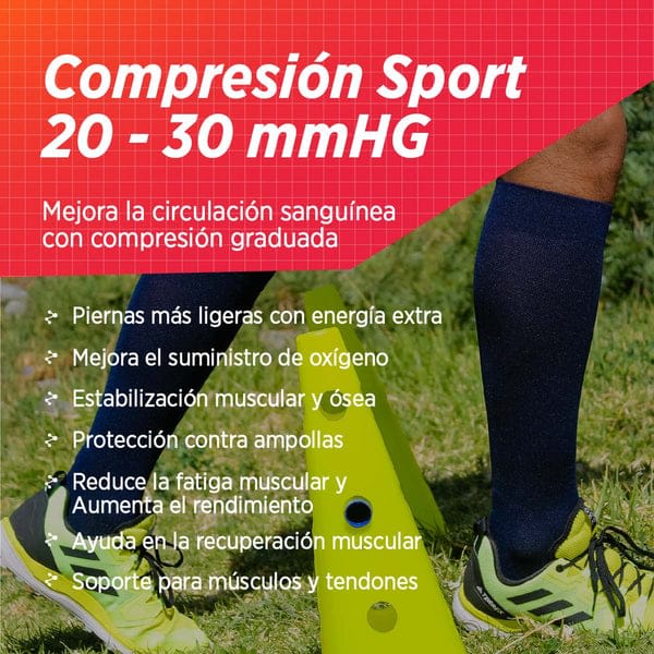 Silvera Kompressox Endura Compresión Azul Marino3