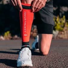 Compressport Pantorrillera R2 3.0 Rojo/Negro1