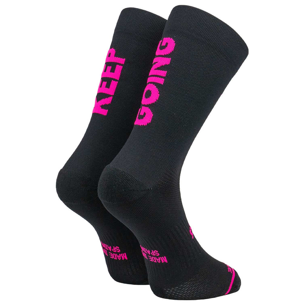 SPORCKS Medias Keep Going Black2