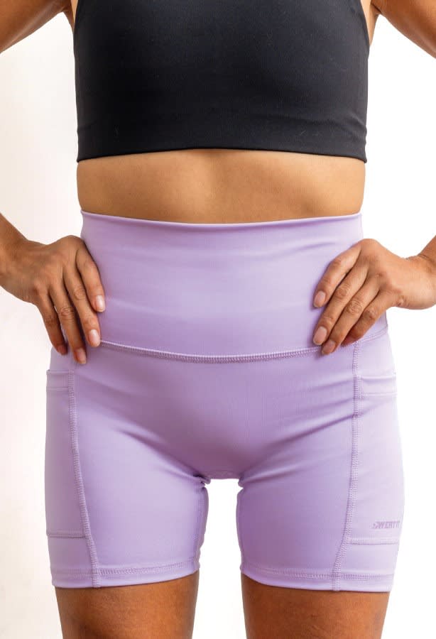 Sweat It Shorts Purple Fuel1