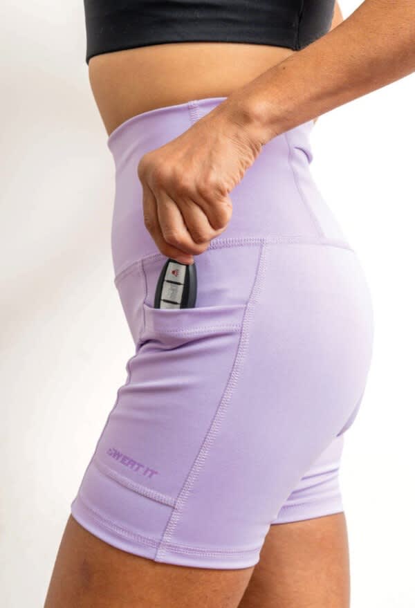 Sweat It Shorts Purple Fuel2