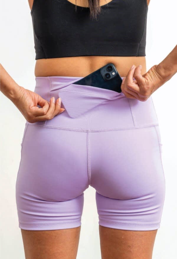 Sweat It Shorts Purple Fuel4