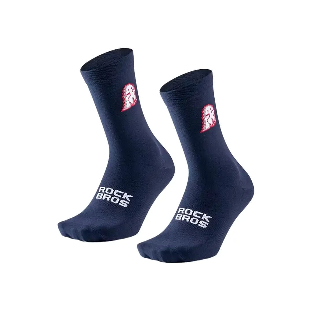 Rockbros Medias de ciclismo SCK02 Azul1