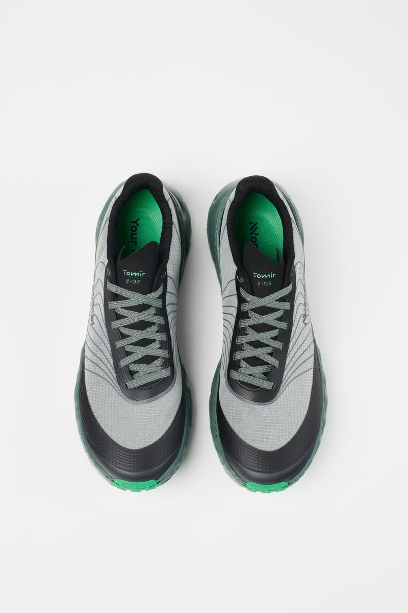 NNORMAL Zapatillas de Trail Running TOMIR 2.0 Green unisex1