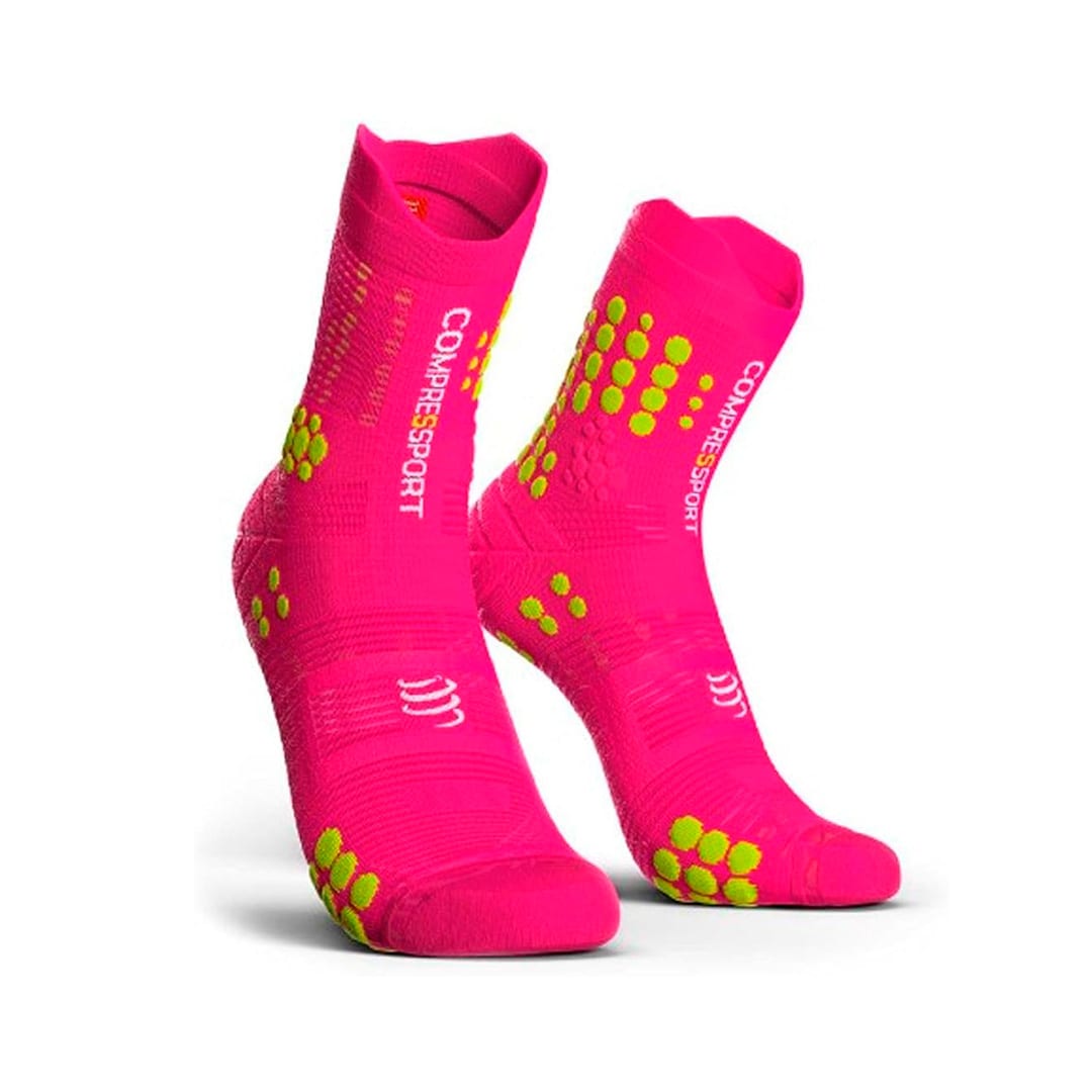 Compressport Pro Racing V3.0 Trail - Fluo Pink1