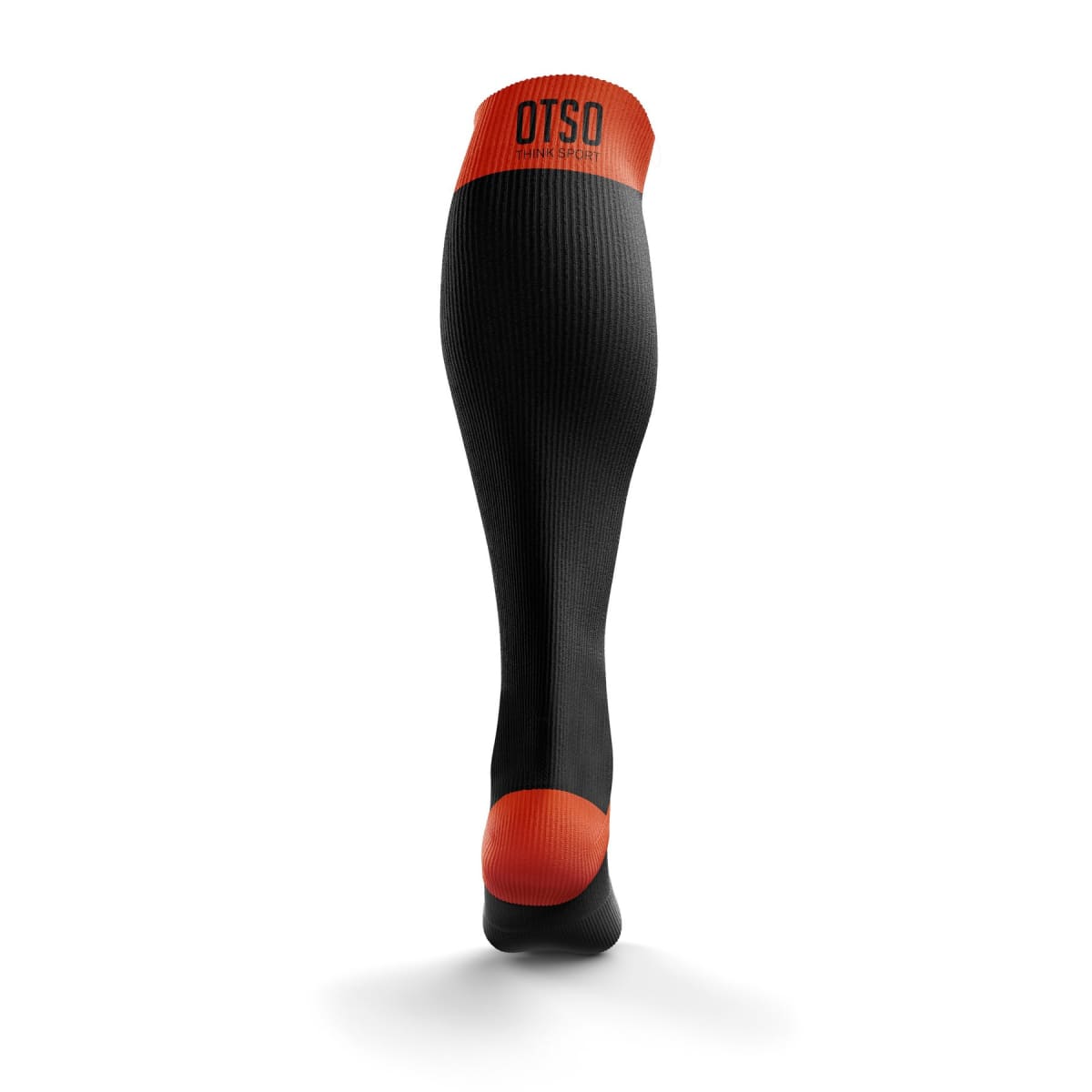 OTSO Media Multideporte Recovery Black & Fluo Orange2