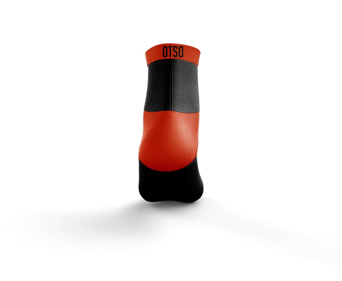 OTSO Media Multideporte Low Cut Black/Orange2