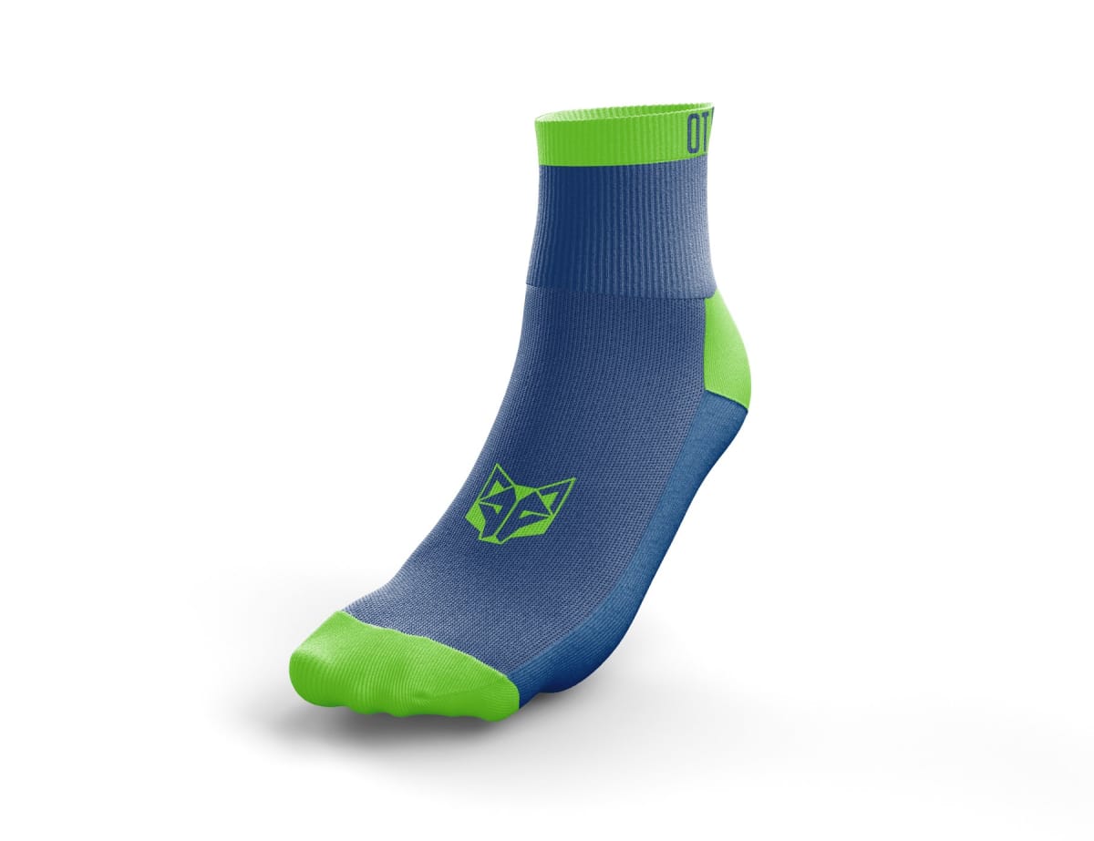 OTSO Media Multideporte Low Cut Elec Blue/Green1