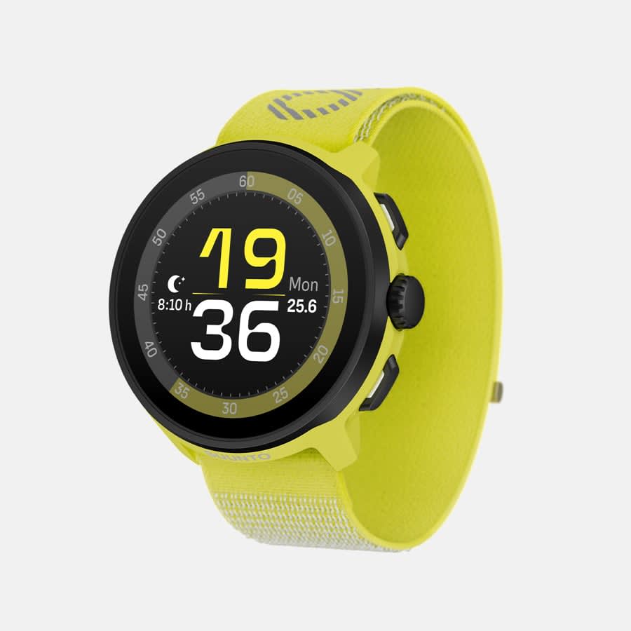 SUUNTO RUN LIME W/ TEXTILE STRAP1