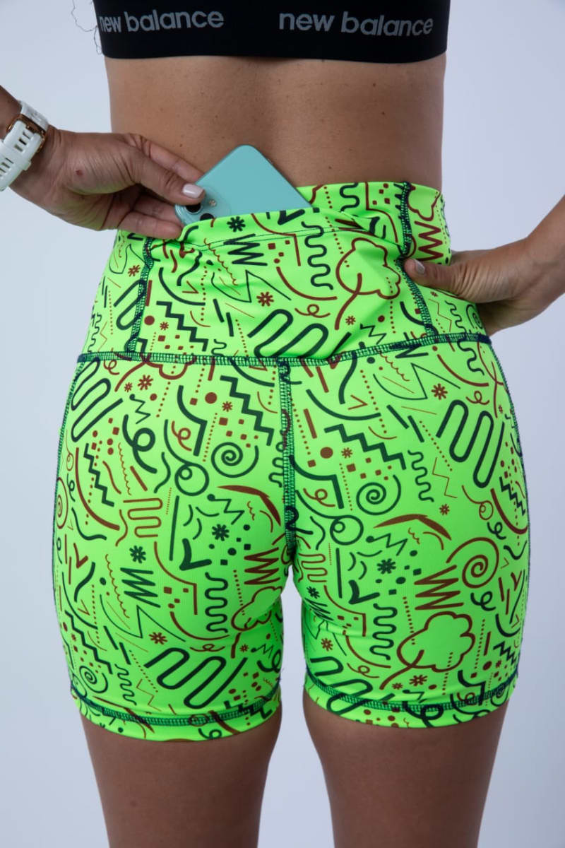 Sweat It Short Lemon Green4