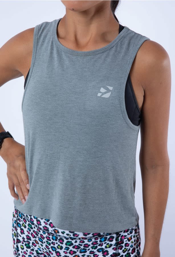 Sweat It Tank Top Grey1