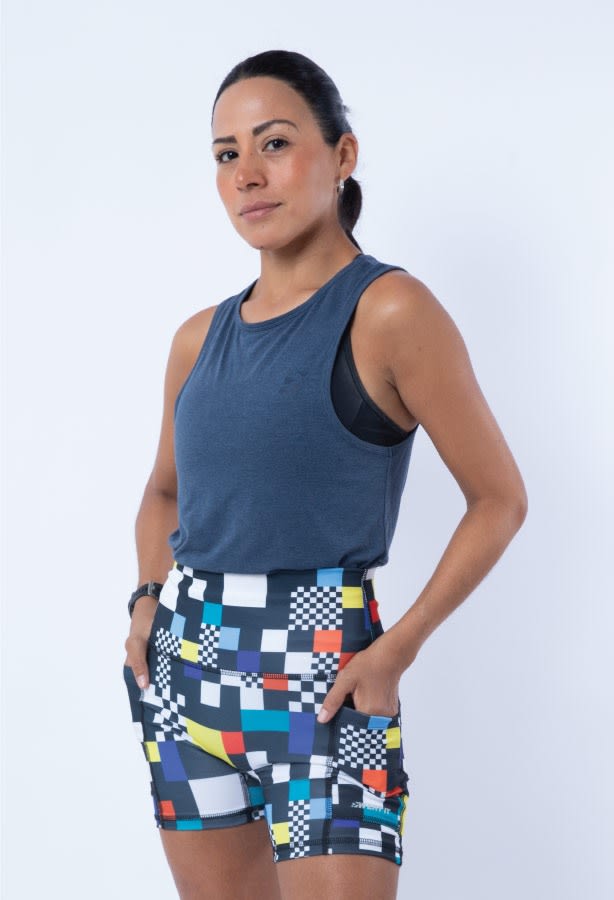 Sweat It Tank Top Navy3