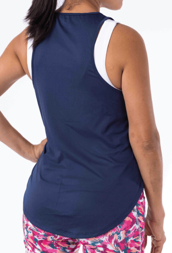 Sweat It Tank Top Marine3