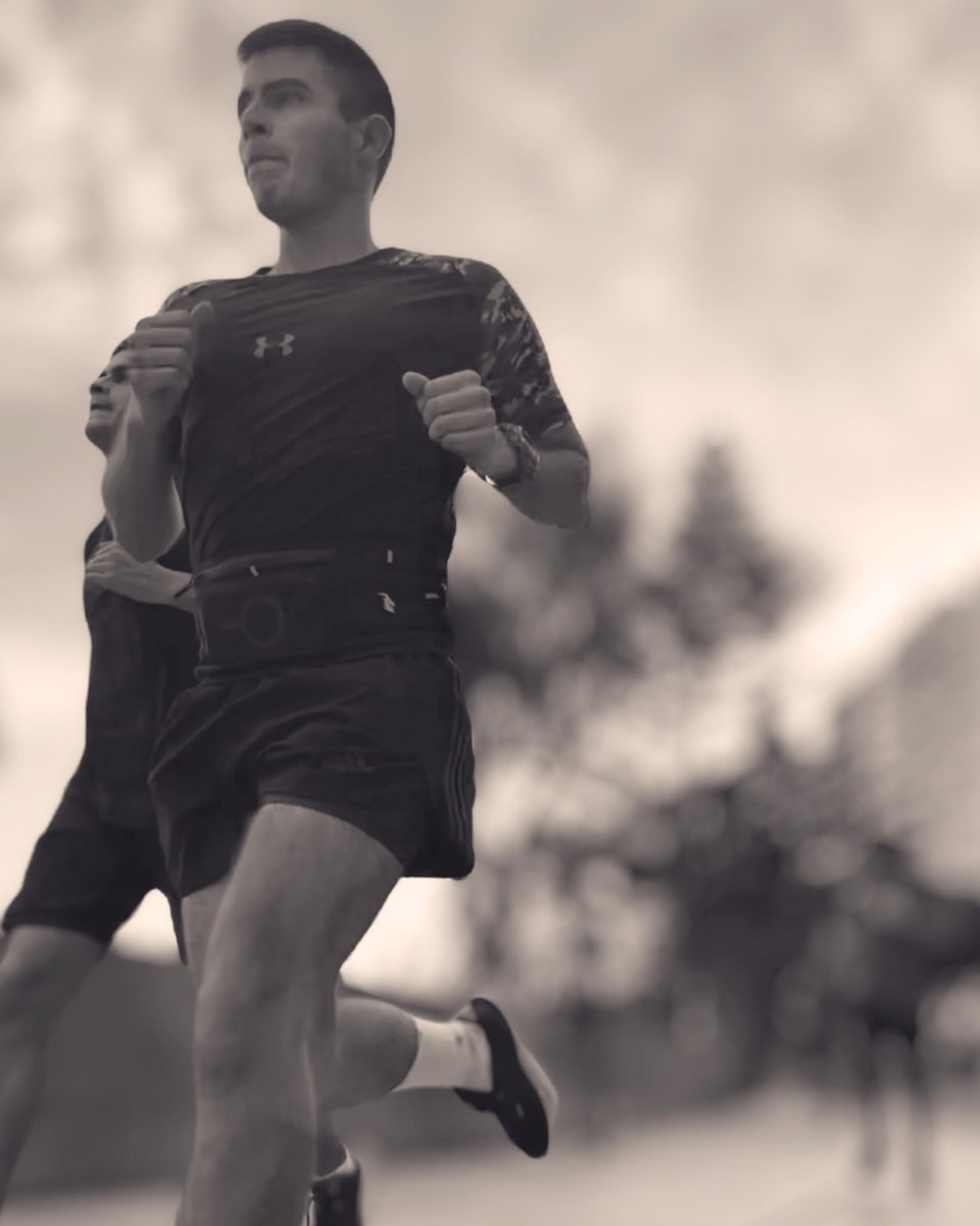 Peaks Cinturon para Correr Negro3