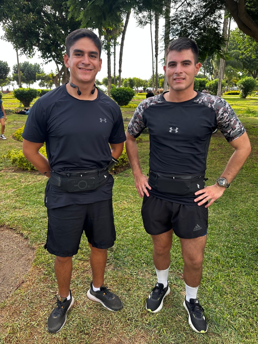 Peaks Cinturon para Correr Negro2