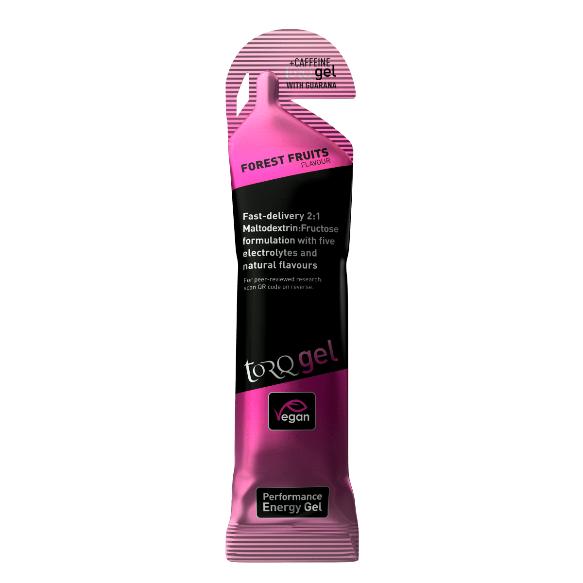 Torq - Performance Energy Gel - Sabor Forest Fruits con Guaraná - 89mg cafeína1