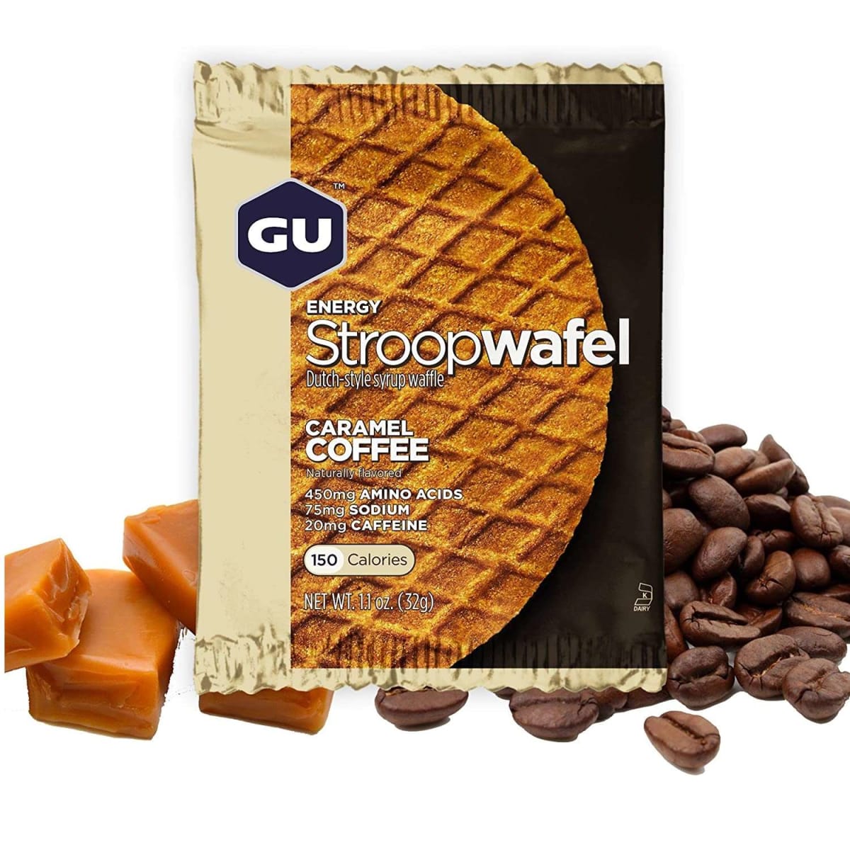 GU Energy Stroopwafel - Caramel Coffee1
