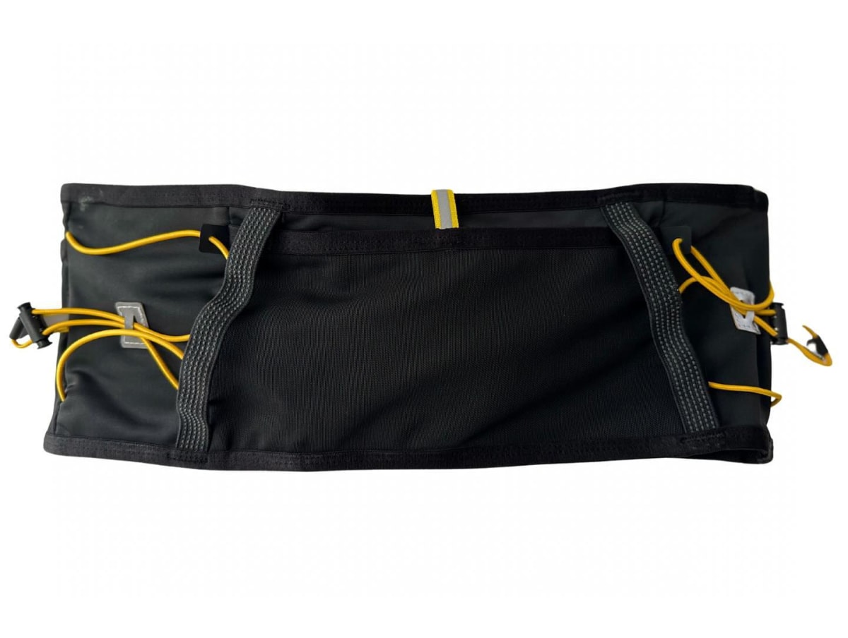 Peaks Cinturon para Correr Negro/Amarillo2