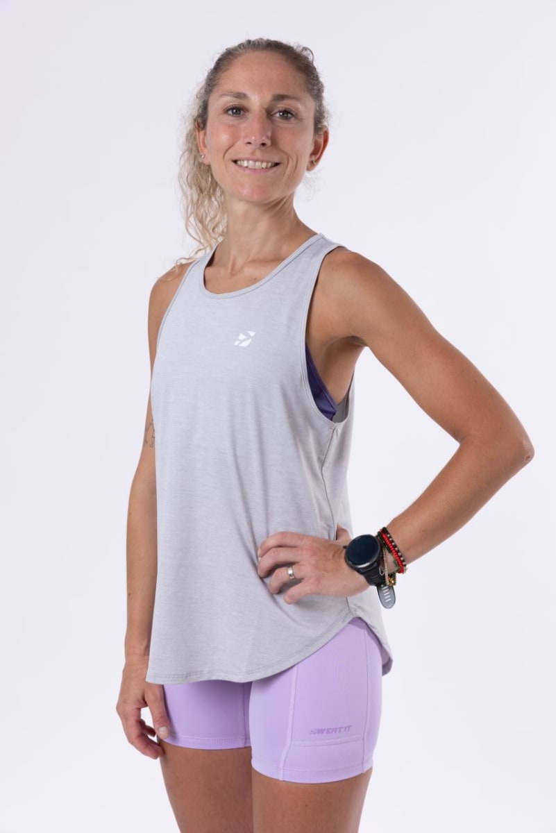 Sweat It Tank Top Ash1