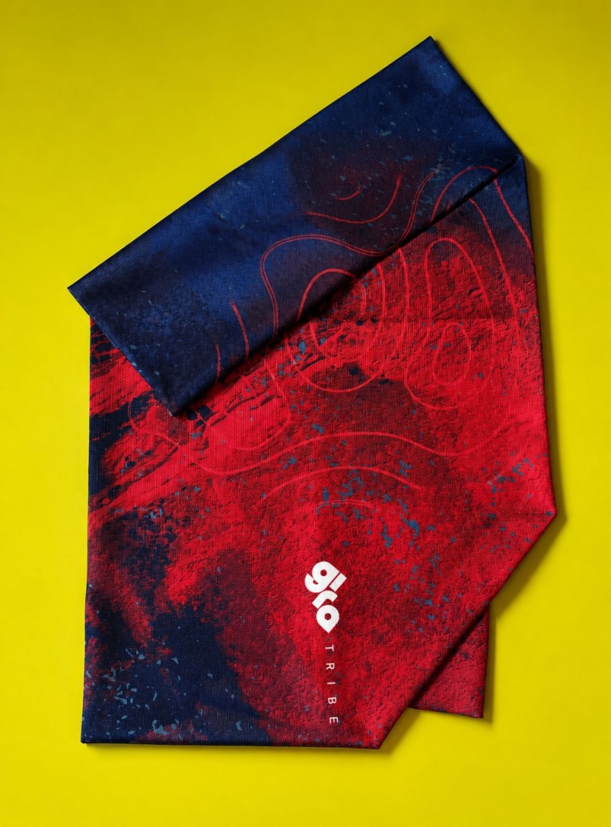 GIRA TRIBE BANDANA - RED PULSE1