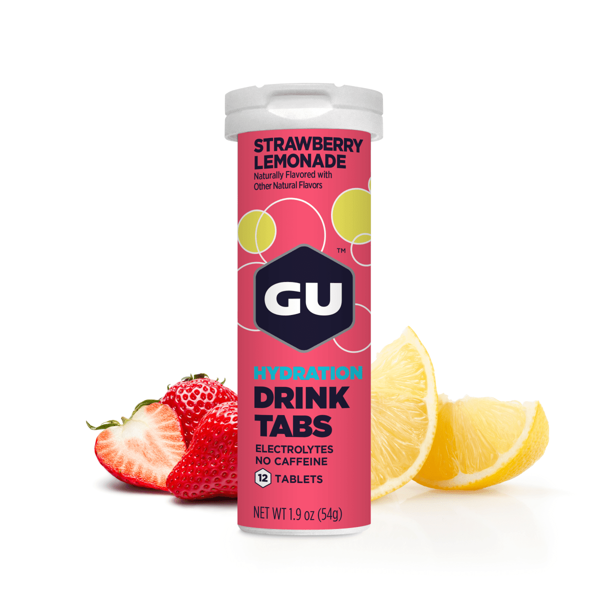 GU Hydratation Tabs - Strawberry Lemonade2