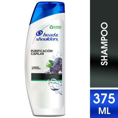 Head & Shoulders Shampoo Purificación Capilar Carbón Activado 375 ml1