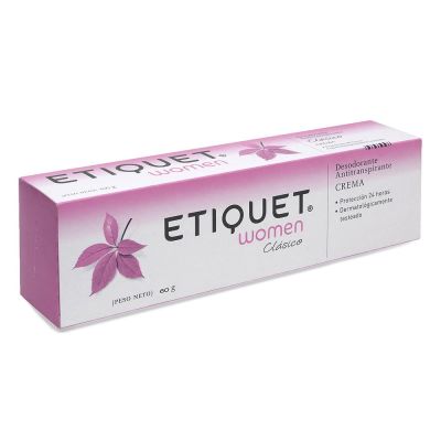   Etiquet Desodorante Crema Women Clásico 60 g1